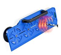 Gabarit de perçage avec niveau à bulle, gabarit de perçage de prises avec poignée et règle de 30 cm, outil d'électricien pour boîte encastrée, boîte murale creuse, gabarit pour une distance de 71 mm