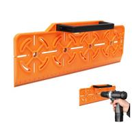 Gabarit de perçage avec poignée et règle de 30 cm, distance entre les forets de 71 mm, gabarit d'électricien pour murs irréguliers, installation électrique, construction brute, cloison sèche