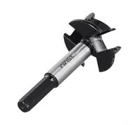 Gabarit de perçage de charnière caché de 35 mm pour le travail du bois, guide de perçage de trous avec foret en alliage et modèle en acier inoxydable (foret)