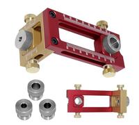 Gabarit de perçage de cheville - Outil de localisation de perçage de précision, fixation d'alignement des trous, accessoire d'assistant d'alésage précis des broches, aide au positionnement des vis |