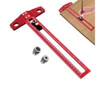 Gabarit de perçage de trous d'armoire, gabarit de poignée d'armoire | Forage de trous d'armoire, outils de tige carrée en T en d'aluminium