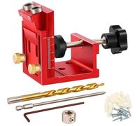 Gabarit de percage oblique pour bois, Ajustable Guide de Menuiserie de Percage, Positionneur de Trou Oblique pour Travail du ODIPIE