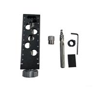 Gabarit de perçage profilé en aluminium convivial pour 203040, opérations de perçage améliorées avec placement précis des trous et finition lisse (B)