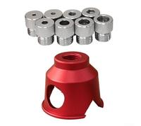 Gabarit de perçage vertical pour forets de 3 à 10 mm - Localisateur de positionnement à angle droit en alliage d'aluminium avec guide de poinçonnage, acier inoxydable S