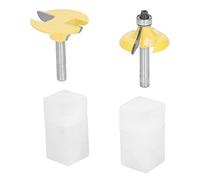 Gabarit de plateau de bol à bois, mèche de toupie en acier au tungstène, ouverture rapide, revêtement de peinture en aérosol, tige ronde pour machine à tailler le bois de pin, 2