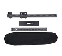 Gabarit de poignée pour quincaillerie de placard, outil de gabarit de porte en alliage d’aluminium, guide de perçage et de chevillage ajustable pour le travail du bois avec douille