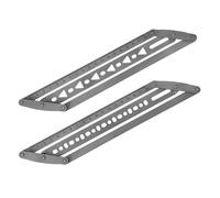 Gabarit de poinçonnage de ceinture en acier inoxydable avec guide d'alignement et marquage d'échelle pour bracelet de montre en cuir