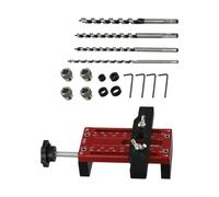 Gabarit de porte d'armoire en alliage d'aluminium robuste et pince de support pour une installation précise ou sans cadre de porte (1)
