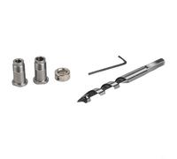 Gabarit de porte d'armoire réglable pour une utilisation compatible avec installation de montage en alliage d'aluminium avec positionneur double échelle jardin