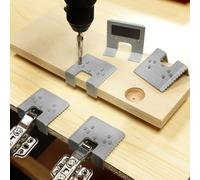 Gabarit de Porte - Outil Flexible et Résistant aux Chocs pour une Précision Maximale - Gabarit Défonceuse pour Charnières de Porte | pour l'Installation le Rabotage et la Menuiserie en Garage Extérieu