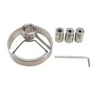 Gabarit de positionnement de trou à angle droit - Guide de perçage réglable - Guide de centrage du travail du bois - Localisateur de trou à angle droit - Guide de perçage en alliage d'acier