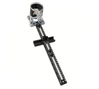 Gabarit de positionnement professionnel en bois multifonction en aluminium pour coupe et fraisage des bords systèmes de positionnement amovibles