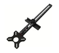 Gabarit de positionnement professionnel en bois multifonction en aluminium pour tailler et fraiser les bords