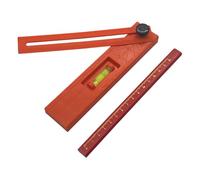 Gabarit de précision pour le travail du bois, règle de mesure de profondeur pliable pour le marquage des angles des artisans