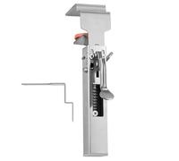 Gabarit de précision réglable, poignée d'installation, pince de fixation de 7,9 x 5,9 cm avec vis tournante, couche solide de face d'armoire, bouclier d'alignement rapide avec tampon, fermeture avant