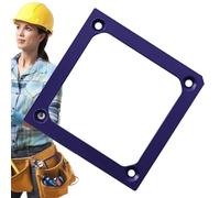 Gabarit de Prise Électrique - Guide de Découpe Moule Type 86 | Gabarit d'Installation de Prises - pour Électriciens Menuisiers Passionnés Bricoleurs Entrepreneurs Propriétaires Ébénistes Ouvriers du