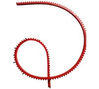 Gabarit de profilage à engrenages pour le travail du bois pour courbes et contours complexes, outil de façonnage de courbes en polymère flexible, longueur 1 m ou 2 m, 18 mm Wi(1 mètre)