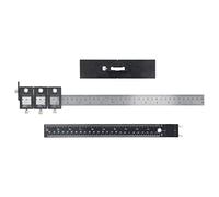 Gabarit de quincaillerie d'armoire |Localisateur de poinçons et gabarit de perçage pour poignées/boutons/tiroirs |Outil en alliage d'aluminium pour une installation simple |Le