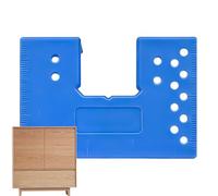 Gabarit De Quincaillerie D'armoire - Modèle De Guide De Perçage | Guide De Perçage De Localisateur De Poinçon Pour Le Travail Du Bois, Entretoise D'installation De Charnière Magnétique, Pour Les Amate