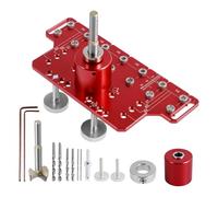 Gabarit de quincaillerie d'armoires en aluminium, gabarit pour trous de poche en alliage d'aluminium, pochoirs pour accessoires d'outils électriques. Modèle de matériel résistant
