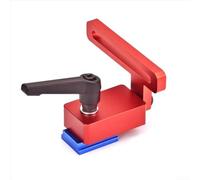 Gabarit de rail à onglet en alliage d'aluminium de qualité supérieure : ergonomique, durable et polyvalent (T 30 rouge)