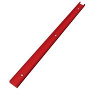Gabarit de rail d'onglet professionnel à rainure en T, gabarit de rail d'onglet universel T30, longueur 500 mm, guide de jauge en aluminium for établi, 1 pièce (rouge, M8)(Red,500mm)