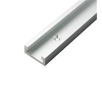 Gabarit de rail d'onglet professionnel en T, 300-500 mm, type 30, rail de goulotte en alliage d'aluminium rouge/argenté/bleu, 1 pièce (rouge, 400 mm)(Silvery,400mm)