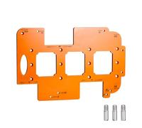 Gabarit de rainurage en panneau phénolique haute durabilité pour la coupe rapide des trous et améliore l'efficacité du travail Gabarit de perçage rapide