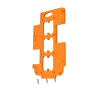 Gabarit de rainurage multifonction et efficace pour le travail du bois, portable pour les experts en rénovation de maison et les amateurs d'artisanat