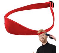 Gabarit de rasage et guide de coupe des cheveux, bande incurvée en silicone pour coupe de cheveux à faire soi-même, créer une ligne de cheveux propre et droite, guide de décoloration et de cône