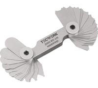 Gabarit de rayon 7,5-15 mm Nombre de feuilles 16 pces