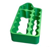 Gabarit de soudage par points 21700 pour batterie 8 fentes à double rangée | Rainures intérieures précises, positionnement stable, soudures constantes, s'adapte aux cellules standard 21700
