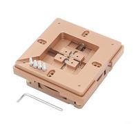 Gabarit de support de pochoir en alliage d'aluminium avec centrage automatique pour maillage de 80 x 80 mm et 90 x 90 mm, kit de réparation de soudure pour réparation de copeaux