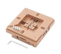 Gabarit de support de pochoir pour stations de reballing BGA avec marquages de référence clairs et fonctions d'indexation répétables