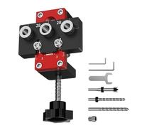 Gabarit de Tourillons - Multifonction en d'Aluminium Portable Outils de Menuiserie | Kit de Menuiserie pour Tourillons | pour Menuisiers Fabrication de Meubles Angles Chants Maison