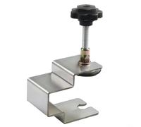 Gabarit d'installation avant de tiroir pour le travail du bois, pince d'alignement de porte d'armoire réglable pour assemblage de meubles, panneau en acier pressé à froid (B)