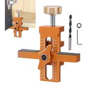 Gabarit D'installation De Poignées De Porte D'armoire, Gabarit De Montage De Porte D'armoire, Kit D'installation De Poignées De Porte En Alliage D'aluminium Avec Et Clé En L, Gabarit De Perçage