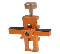 Gabarit d'installation de porte d'armoire pour quincaillerie d'armoire de cuisine, localisateur réglable en alliage d'aluminium avec foret et collier d'arrêt pour perçage de trou (B)