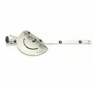 gabarit d'onglet 450mm Couplage Règle d'angle Scie de table Kit de flip-stop réglable Menuisier