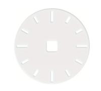 Gabarit En Acrylique Transparent Précis, 20 Cm, Motif À Repères Rectangulaires