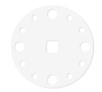 Gabarit En Acrylique Transparent Précis, 20 Cm, Motif À Trous Circulaires | Circulaire, Pochoir, pour Atelier