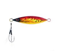 Gabarit en métal à chute lente 100 g pour jigging vertical en eau salée Bateau et coulée à terre Compatible avec les prédateurs en eau profonde (100 g 2#)