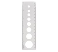 Gabarit et règle de calibrage pour Quilling