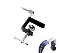 Gabarit Fermeture Éclair - Simplifiez Pose Et Réparation | Aide À Glissière En Acier Inoxydable | Pour, Retouches, Projets DIY - Robuste, Fixation Par Serrage, Gagne Temps Et Effort, Argenté,