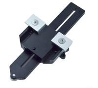 Gabarit fin pour scie à table avec fente en T de 38 x 34 cm, compatible avec défonceuse pour tables et scies à ruban offrant une coupe de précision et un support de pièce de table SFor (rouge)