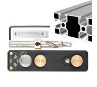 Gabarit Guide De Perçage - Outils De Menuiserie De Précision | Outils Guide Mèche Gabarit Trou Cheville - Pour Positionnement Alignement Menuiserie Fabrication Meubles Bois Raccordement