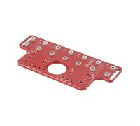 Gabarit guide de perçage pour porte de forage avec manchons d'armoire de 5 mm en alliage d'aluminium, semelle de 64 mm (type A)