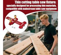 Gabarit Guide Pour Coupe Fine Sur Scie À Table, Gabarit Pour Découpe De Bandes Étroites Sur Scie À Table, Outils De Coupe Polyvalents Et Robustes Pour Travail Du Bois Pour Amateurs Et Menuisiers