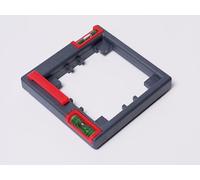 Gabarit, niveau électricien pour pose d'appareillage électrique