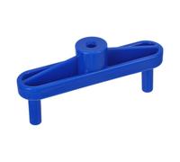 Gabarit Perçage Charnière, Jauge de Marquage Menuisier ABS Bleu | Traceur de Perçage pour Alignement Précis, Travail du Bois, Planches et Assemblages, Destiné aux Menuisiers